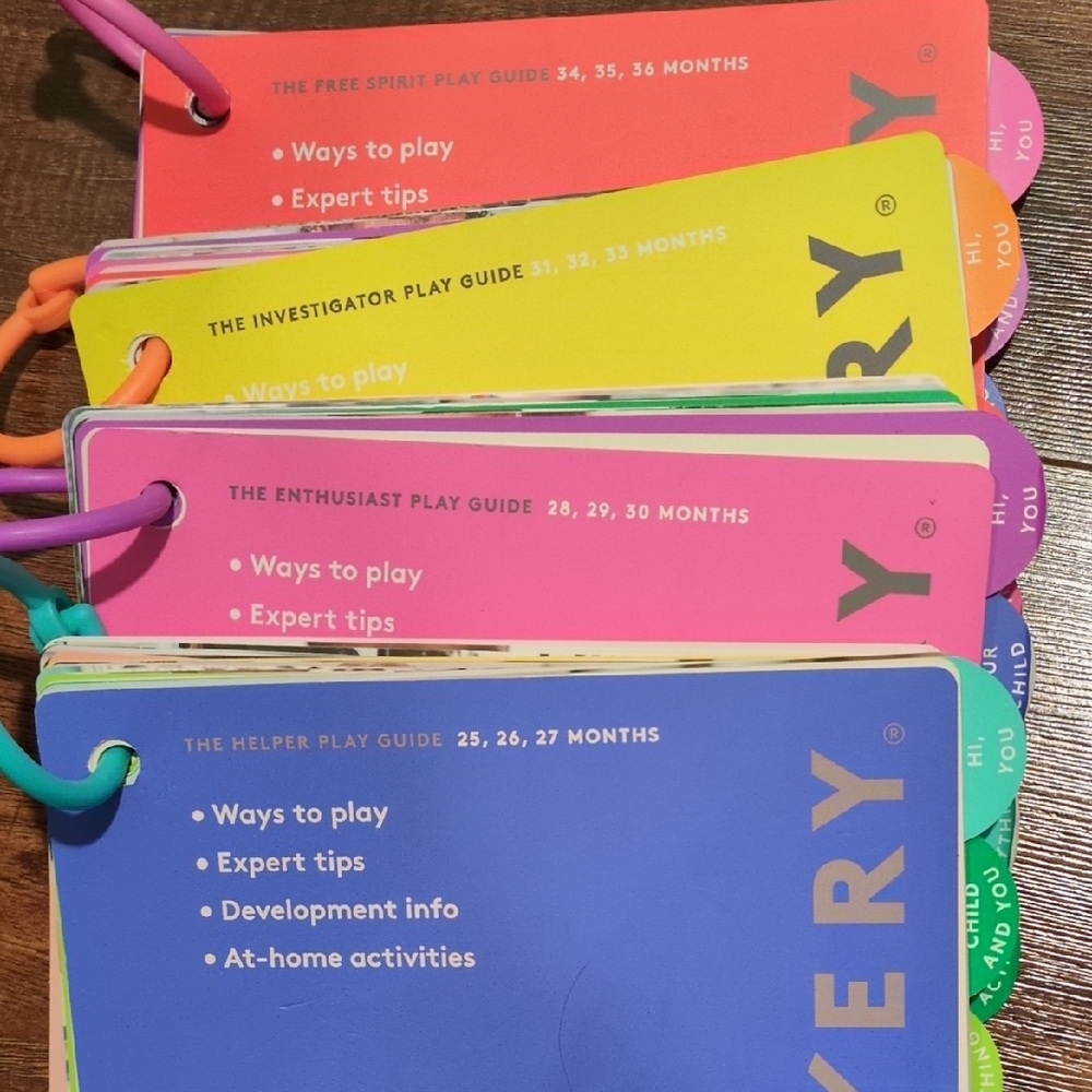 LOVEVERY Play Guides (Months 25-36)